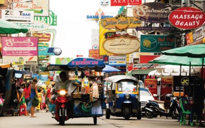 רחוב קאו סאן בבנגקוק