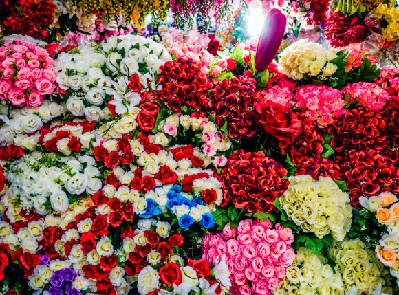 שוק הפרחים בבנגקוק